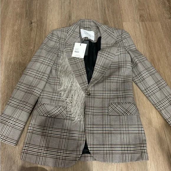 Tanya Taylor Lewis jacket-toffee multi - Picture 4 of 5